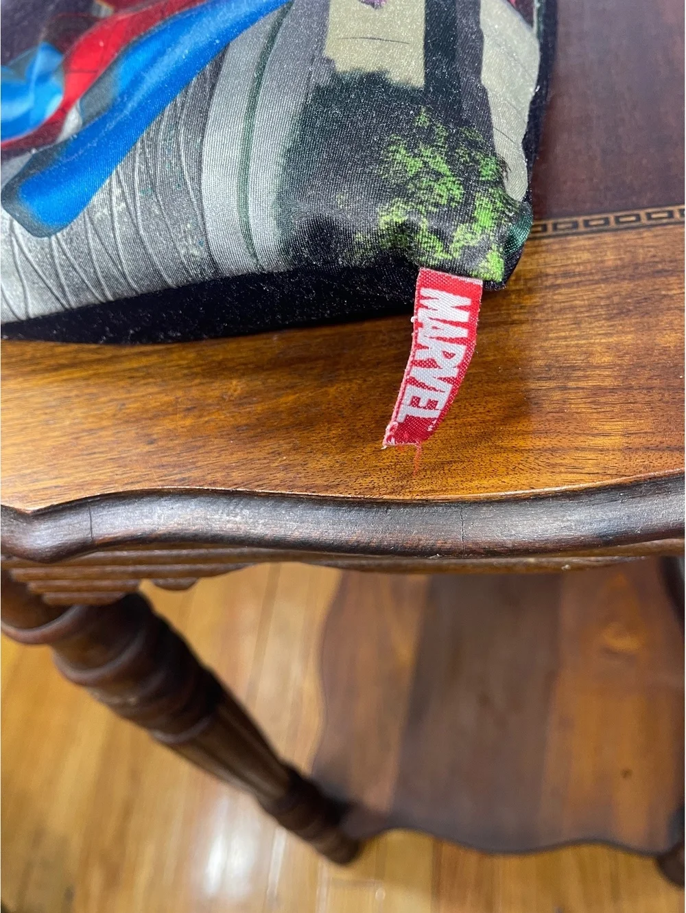 Vintage 2000s Spider-Man Microbead Pillow Marvel Squishy Novelty Bedding Y2K